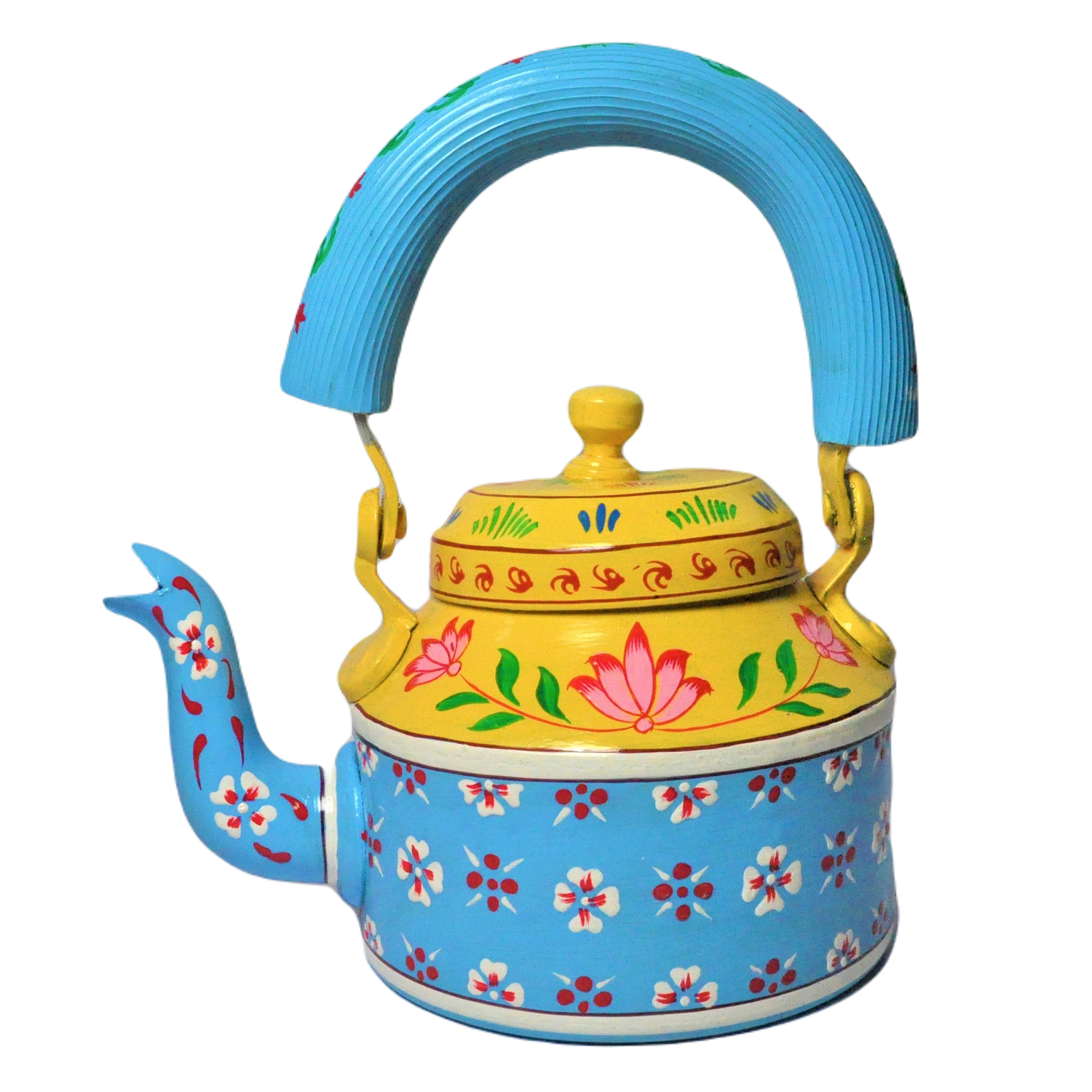 Hand Painted Aluminium Single Kettle