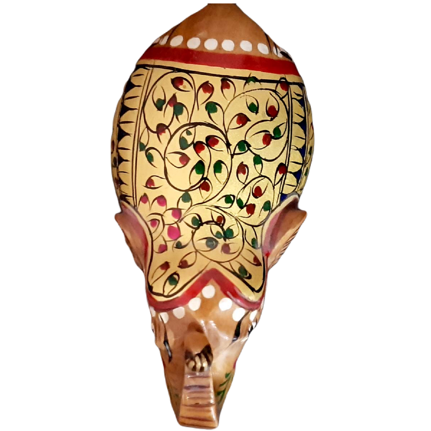 Wooden Elephant 2 inch pair