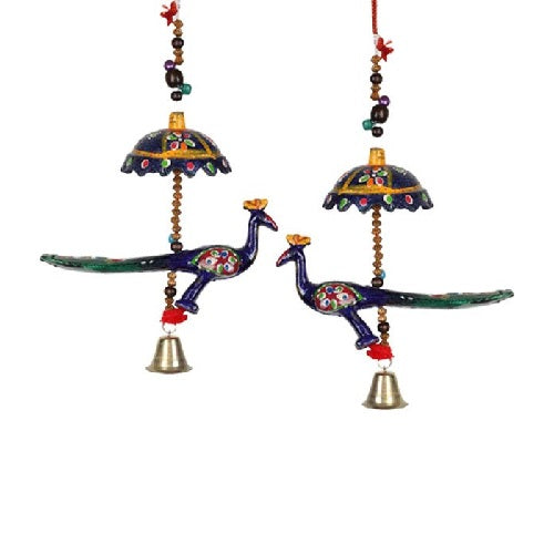 Beautiful Peacock Hangings Door For Main Home Decor 6 pc