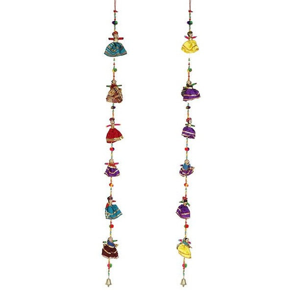 Wooden Puppets Hangings Door Set Of 2 pc