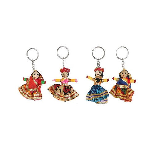 Wooden 2 Couple Key Chain For Car Bike 5 set