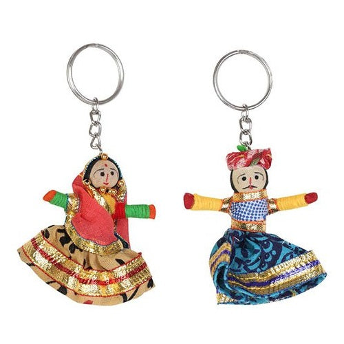 Wooden 2 Couple Key Chain For Car Bike 5 set