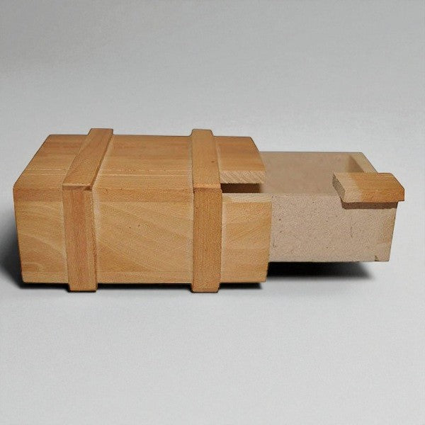 Wooden Magic Puzzle Compartment Box set of 2 Pc