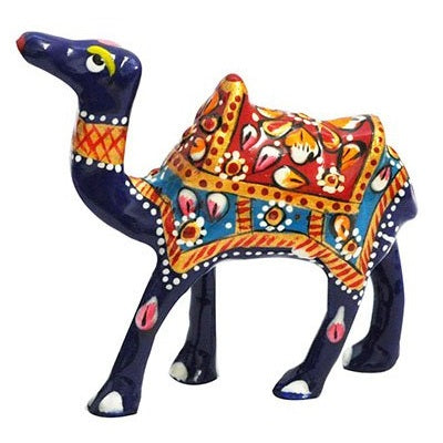 Beautiful Metal Camel Figurine - 1 Pair