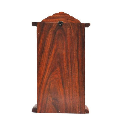 Wooden Brass Key Holder Useful Showpiece