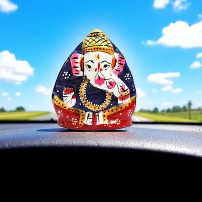 Metal Lord Ganesha Ji Idol Puja Gift Showpiece