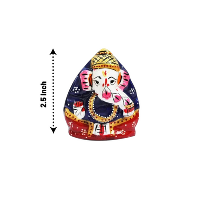 Metal Lord Ganesha Ji Idol Puja Gift Showpiece