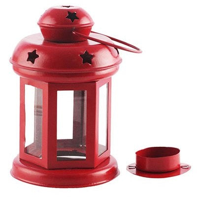 Beautiful Lantern Tealight Holder Hanging Showpiece set of 2 pc