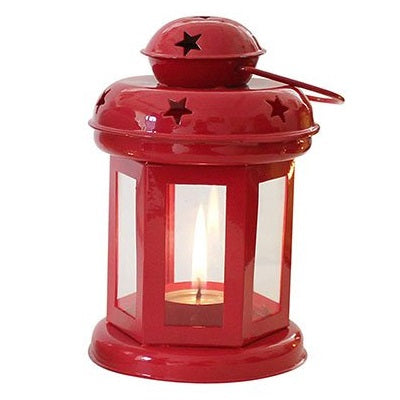 Beautiful Lantern Tealight Holder Hanging Showpiece set of 2 pc