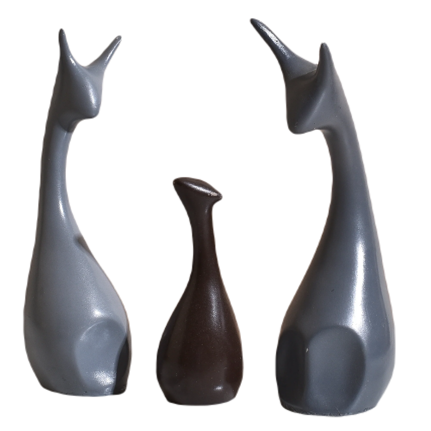 Polyresin Deer Statues Family Showpicec