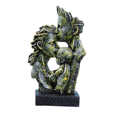 Loving Family Polyresin Figurine Showpiece