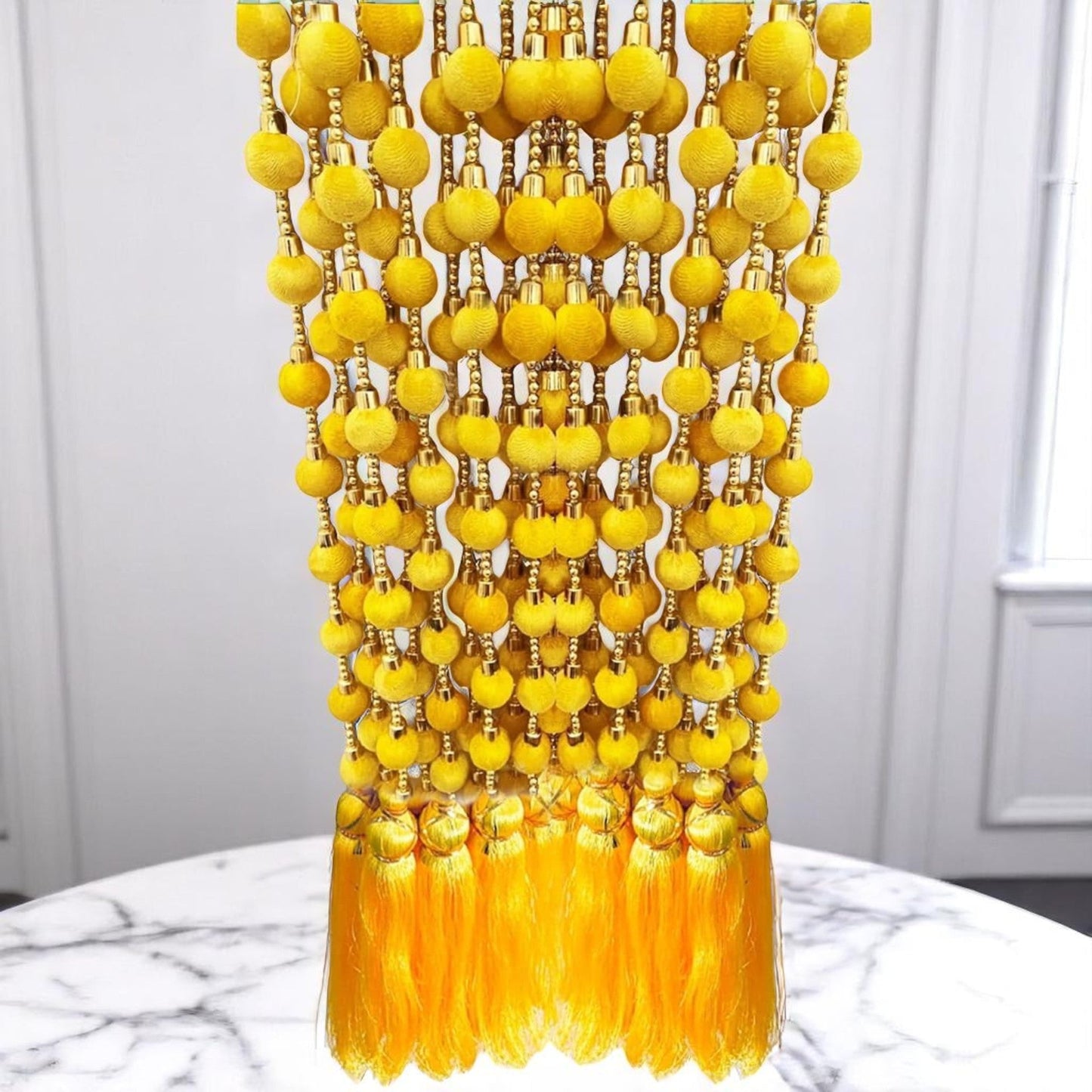 Resham Tassel And Bell Wall Hanging Decoration