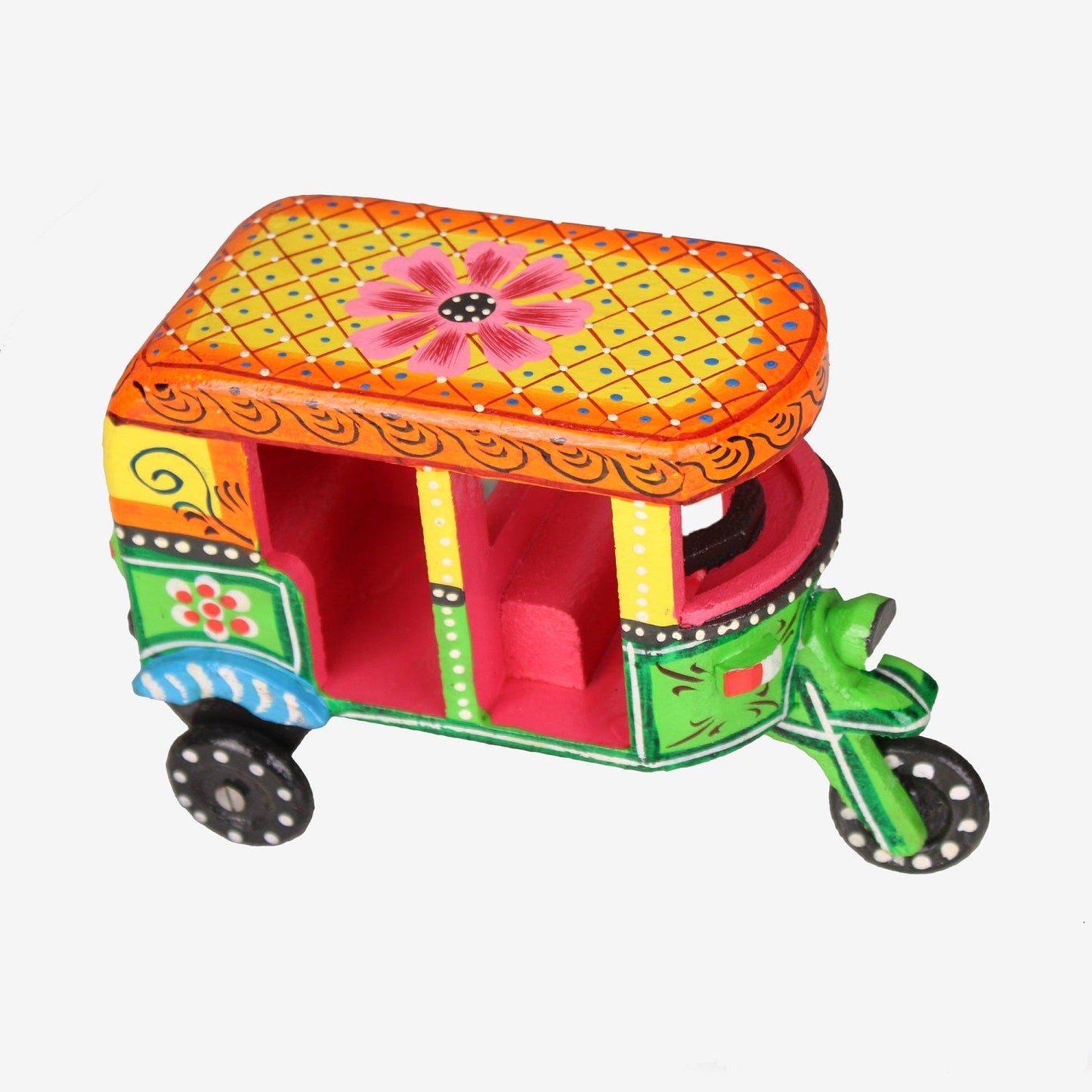 Wooden Auto Rikshaw Toy