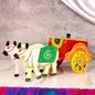 Wooden Bullock Cart Dry Fruit Box Set of 4