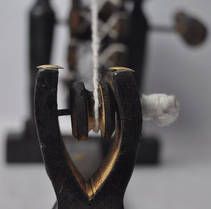 Wood Antique Gandhi Charkha  Showpiece