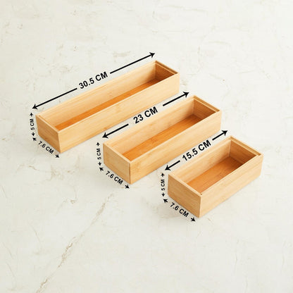 Wooden Regan Bamboo Organiser Rack