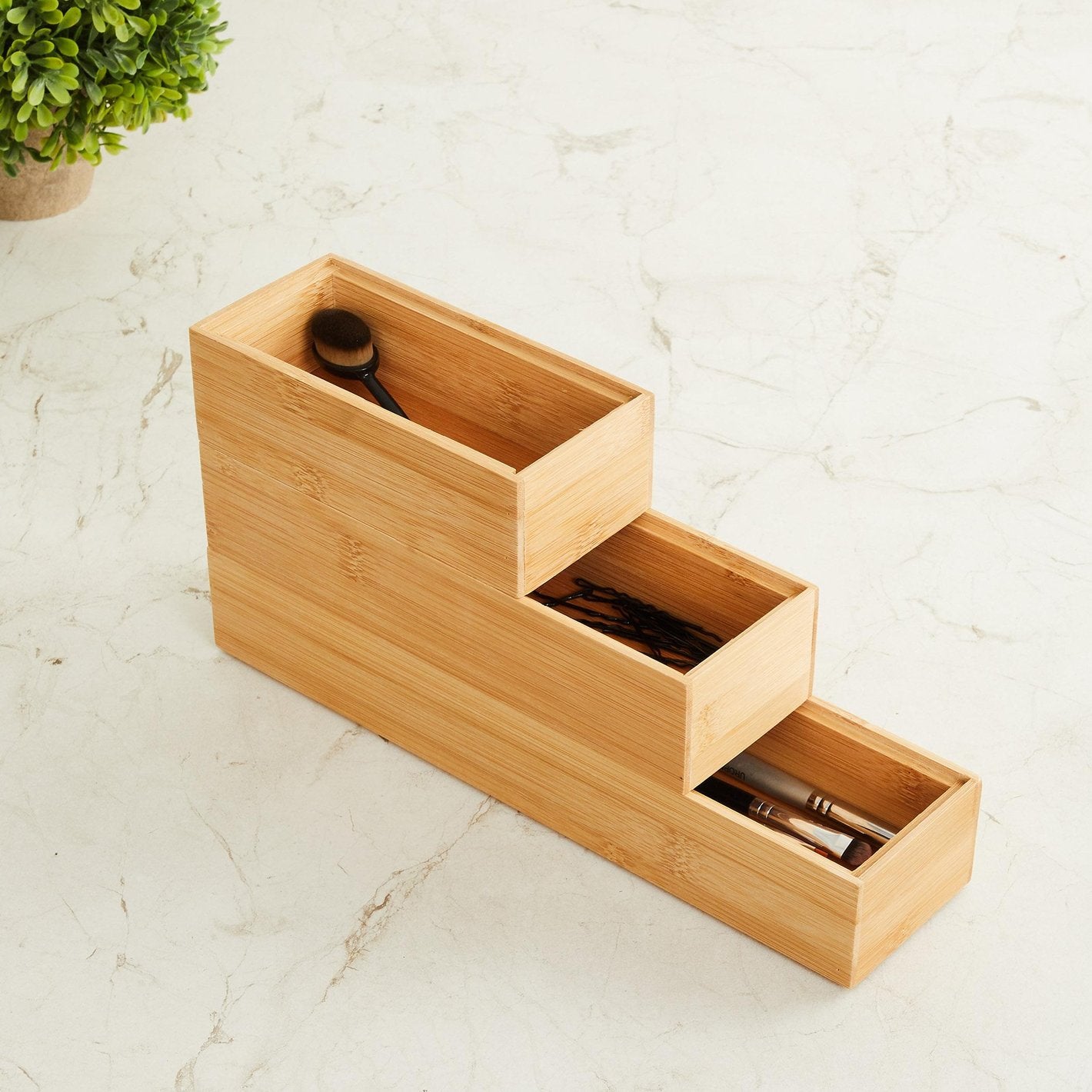 Wooden Regan Bamboo Organiser Rack