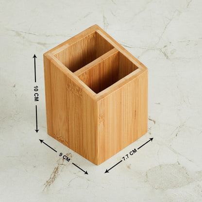 Wooden Regan Bamboo Pen With Pencil Holder set of 50