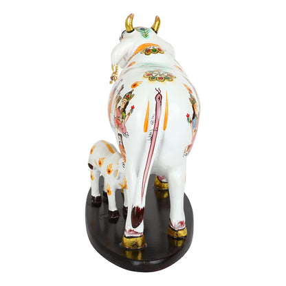 Kamdhenu Cow And Calf Statue