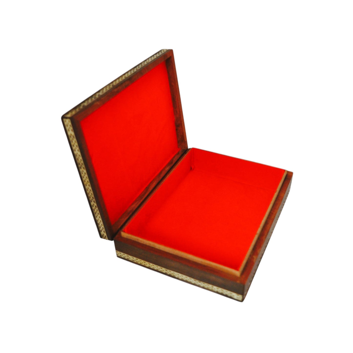 Wooden Jewellery Box With Gemstone Painting