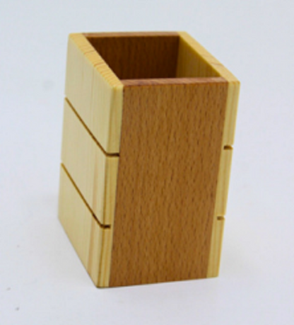 Wooden Pen Stand For Office Set of 50
