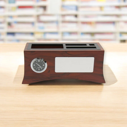 Wooden Pen Stand For Office Set of 50