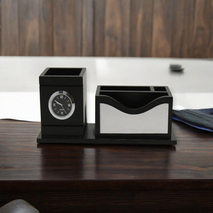 Wooden Pen Stand For Office Set of 50