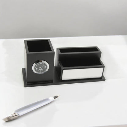 Wooden Desk Pen Stand For Office Set of 50