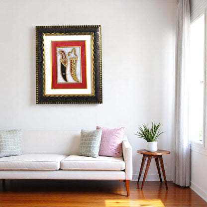 Marble Dagger Painting Wall Hanging