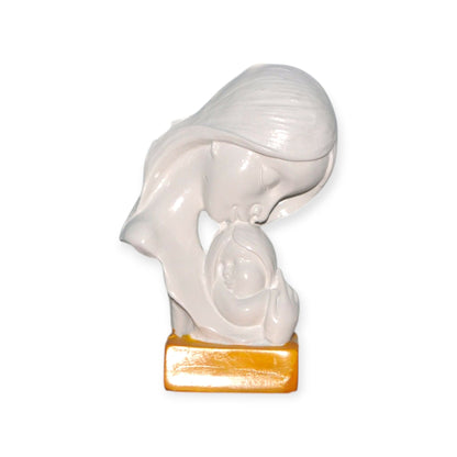 Polyresin Mother Child Statue Showpiece 