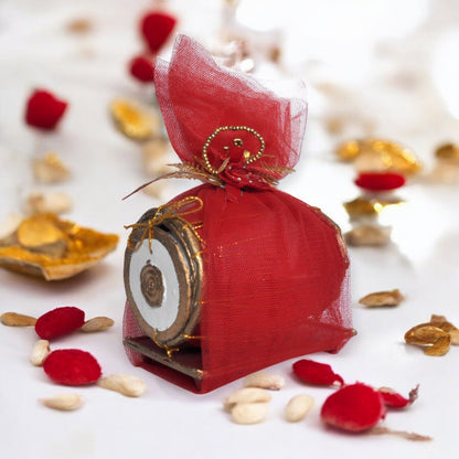 Wishes Dholak Storage Box-Red