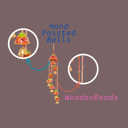 Wind Chime Wall Hanging set of 2 Pc