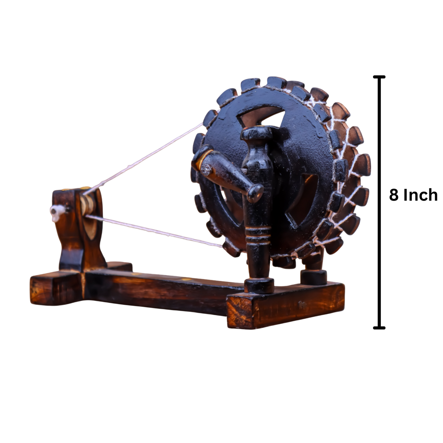 Wood Antique Gandhi Charkha  Showpiece