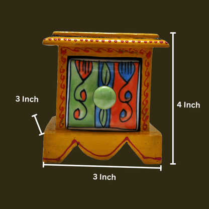 Wooden Ceramic Drawer Chest With 1 Drawer