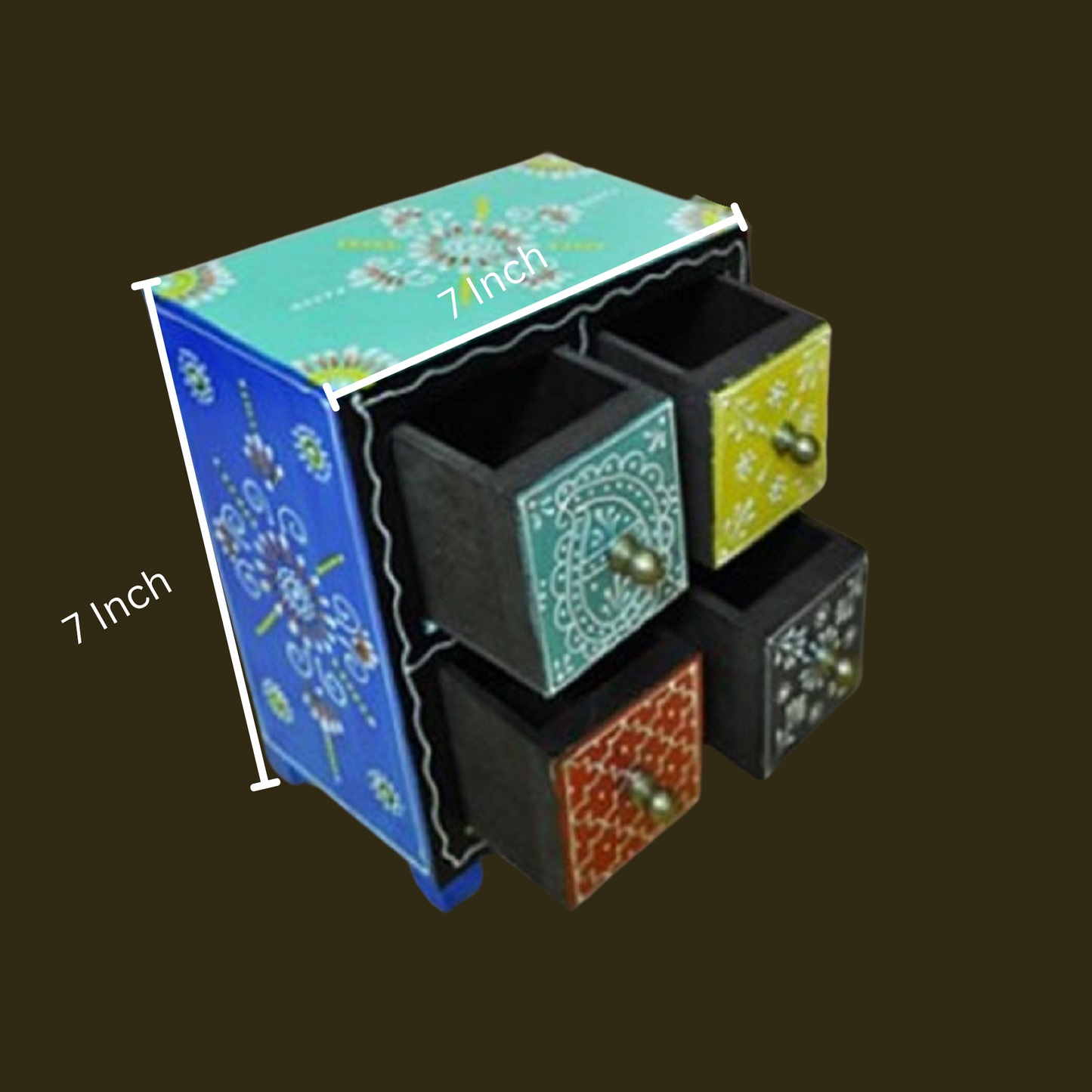 Wooden Jewelry Storage Box 4