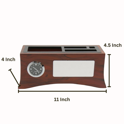 Wooden Pen Stand For Office Set of 50