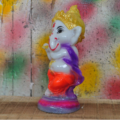 Musical Ganesha Polyresin Showpiece