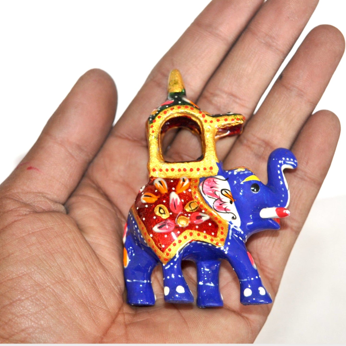 Small Ambabari Elephant Statue for Showpiece
