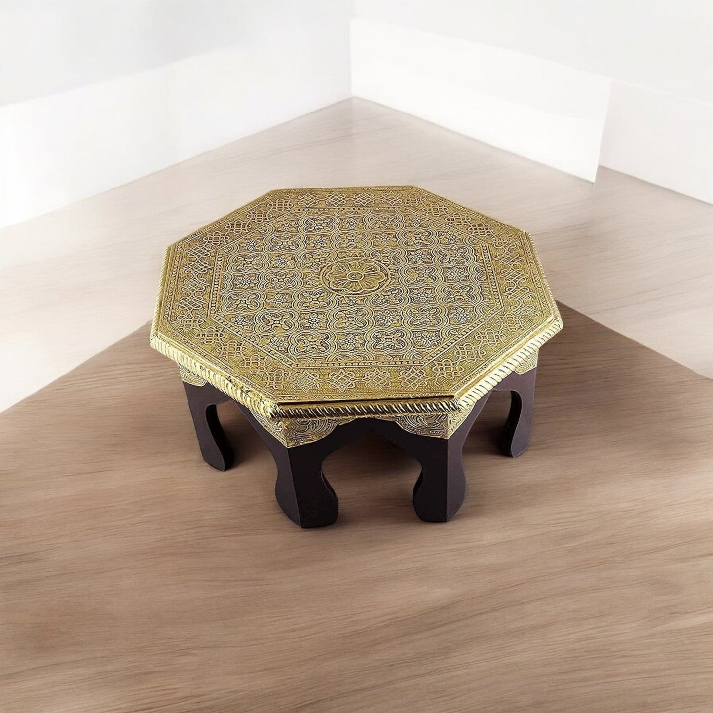 Wooden Handmade Bajoth Chowki