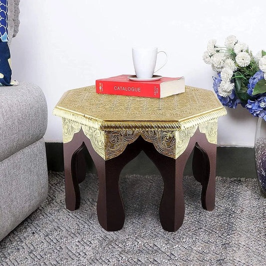 Wooden Handmade Bajoth Chowki