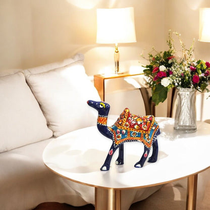 Beautiful Metal Camel Figurine - 1 Pair