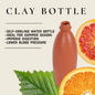 Beautiful Clay Water Bottle 1 Liter