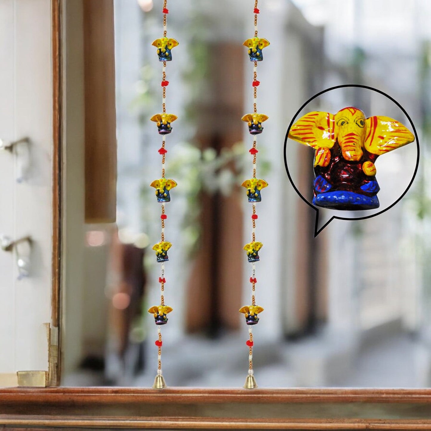 Beautiful Ganesha 'Women Door Hangings Door - 10 Pc