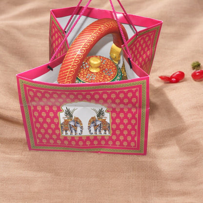 Decorative Aluminum Painted Tea Kettle