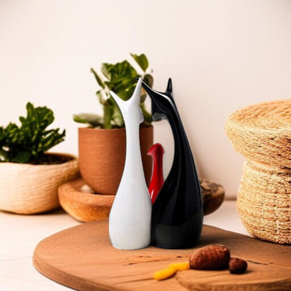 polyresin Endearing Deer Statues Family Showpiece