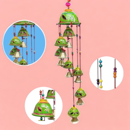 Wind Chime Beautiful Jhoomar Showpiece set of 2 pc