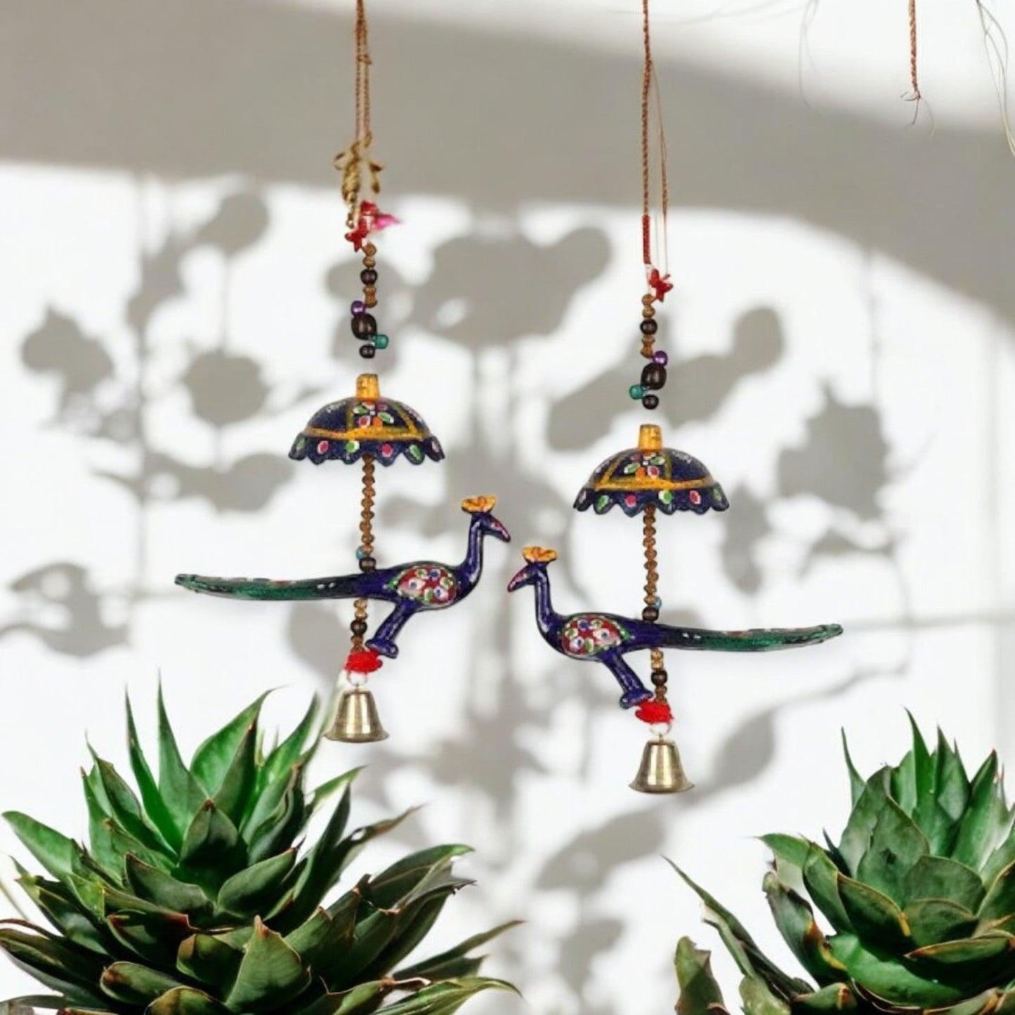 Beautiful Peacock Hangings Door For Main Home Decor 6 pc